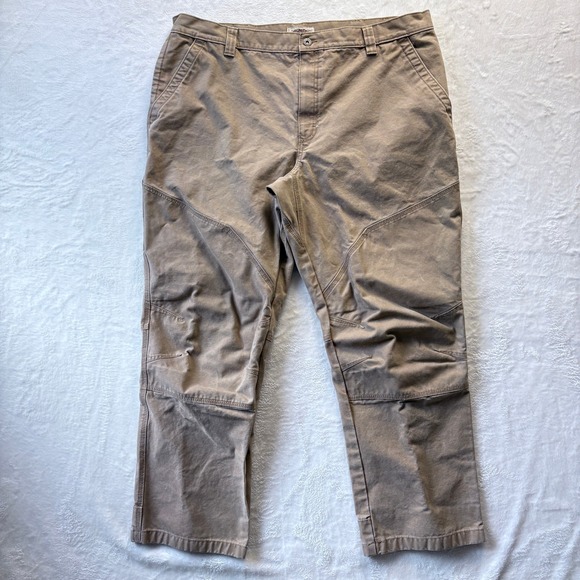 L.L. Bean Other - LL Bean Katahdin Iron Works Nor'easter Utility Canvas Pants Men 42 x32 Carpenter